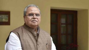 File photo of former Jammu and Kashmir Governor Satya Pal Malik