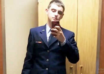 US records leak accused Massachusetts National Air Guardsman Jack Teixeira (Image: Twitter)