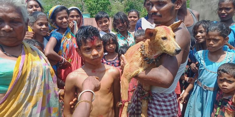 Human-dog marriage continues in tribal Ho village in Odisha