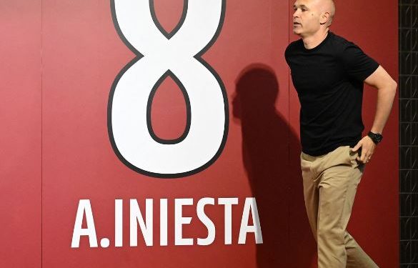 Andres Iniesta (Image: livescore/Twitter)