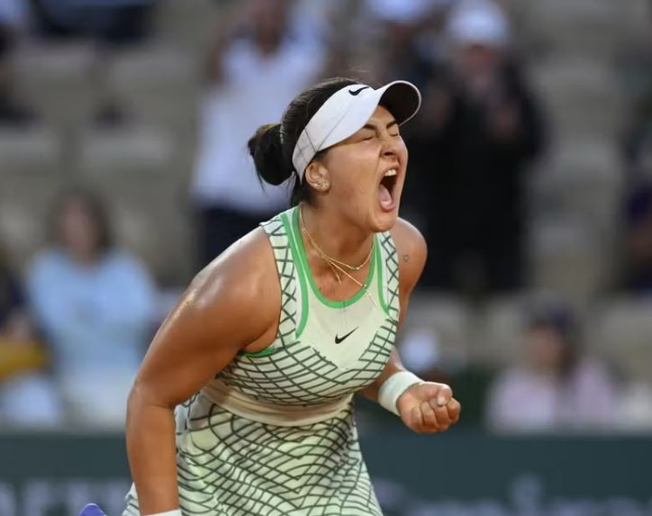 French Open: Bianca Andreescu overcomes Victoria Azarenka in first round