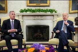 No debt ceiling agreement in White House meeting; Biden, McCarthy call talks productive