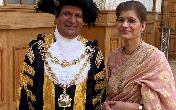 Councillor Chaman Lal becomes the Lord Mayor of Birmingham (Image: Twitter)