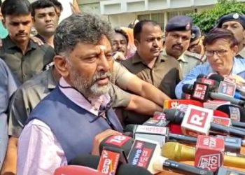 Shivakumar leaves for Delhi, says party is his 'God'