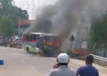 MO bus fire Rourkela