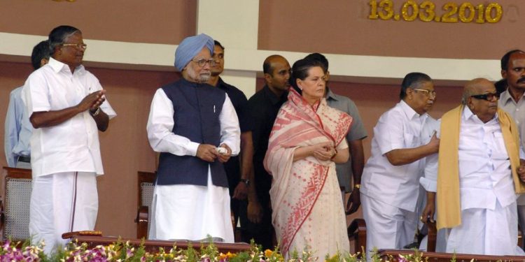 PM Manmohan Singh inaugurating the Legislative Assemble of Tamil Nadu, March 13, 2010 (Courtesy: PIB)