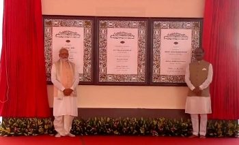 PM Modi inaugurates new Parliament House