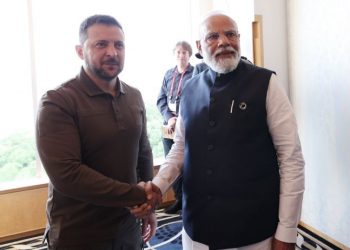 PM Modi meets Ukrainian President Zelenskyy in Hiroshima