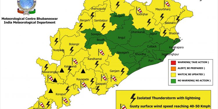 Odisha weather May 29