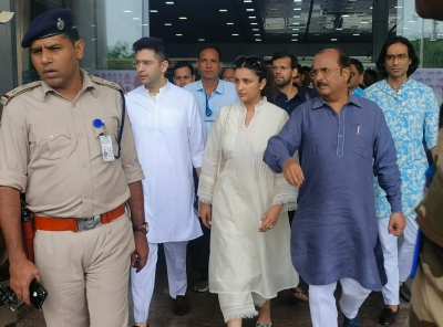 Parineeti, Raghav Chaddha arrive in Jaipur to finalise wedding destination