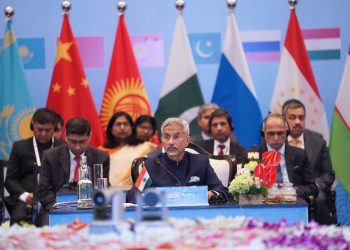 EAM S Jaishankar addressing regional meet of SCO in Goa (Image: MEAIndia/Twitter)