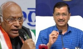 Arvind Kejriwal, Mallikarjun Kharge