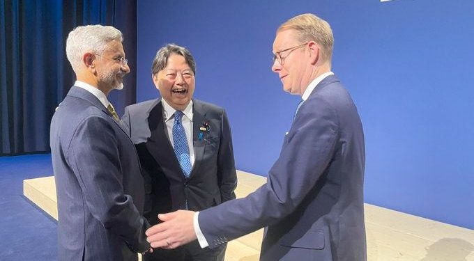 Sweden FM with Jaishankar