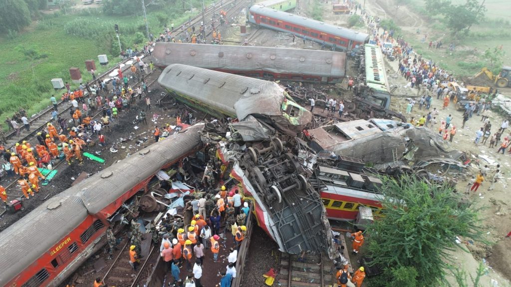 Odisha triple train crash