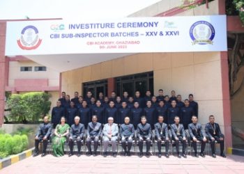 36 officers join CBI force at Investiture Ceremony