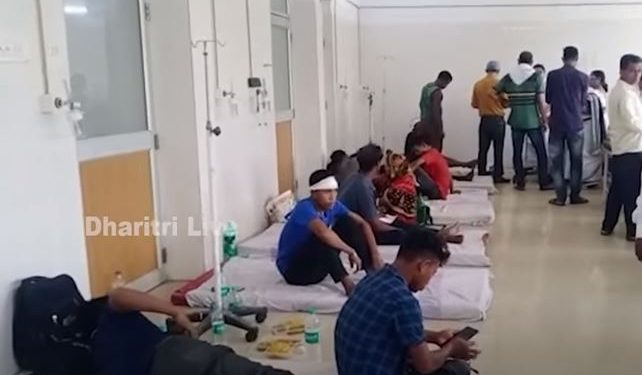 Odisha train accident victims in hospital