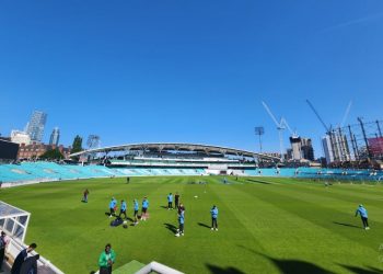 Indian cricket players practicing at The Oval ahead of WTC final against Australia (Image: BCCI/Twitter)