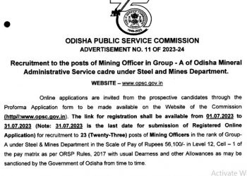 OPSC releases fresh vacancies for Group-A posts; click here