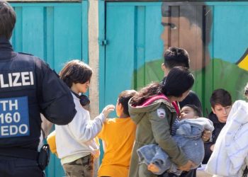 Refugee shelter in Germany (Courtesy: Michael Reichel/dpa/picture alliance)