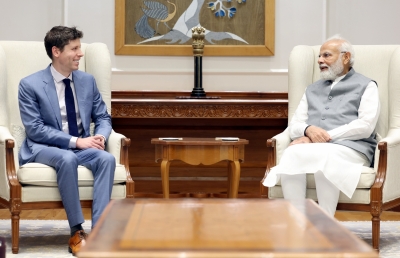 Sam Altman and PM Modi