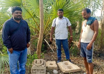 Ancient Buddha idol found in pond