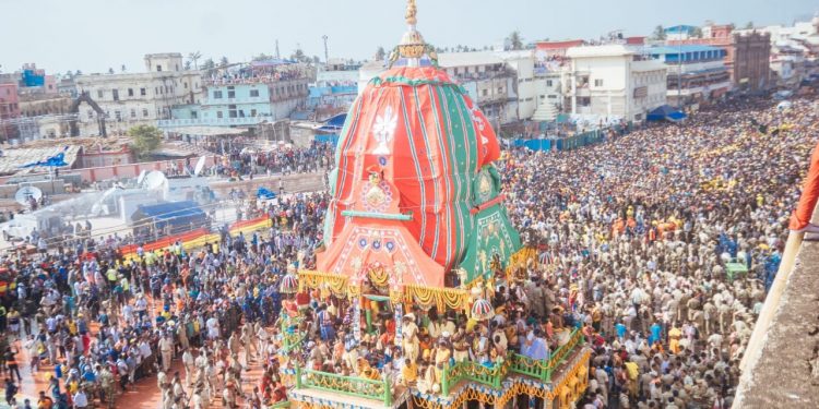 Bahuda Yatra: Eight injured as Taladhwaja’s rope snaps during chariot pulling