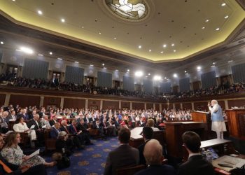 PM Narendra Modi addressing the US Congress