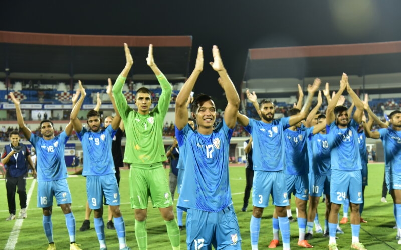 Intercontinental Cup: Fiery half-time pep talk turns the tide for Indian team in final.(pic: AIFF)