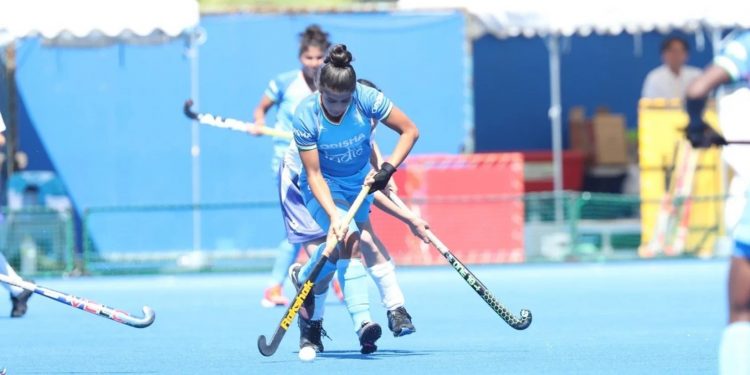 India aim to seal semis berth in Women's Jr Asia Cup with win against Chinese Taipei.(Credit:Hockeyindia.org)