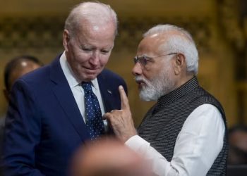 Prime Minister Narendra Modi with US president Joe Biden discuss defence procurement, including Jet engines (File: Reuters)
