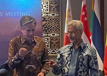 US Secretary of State Antony Blinken meets EAM S Jaishankar IN Jakarta, Indonesia