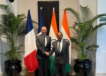 NSA Ajit Doval meets French President Advisor Bonne