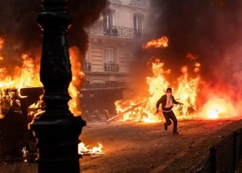 France arrests more than 1,300 people after fourth night of rioting over teen's killing by police
