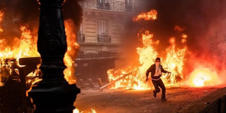 France arrests more than 1,300 people after fourth night of rioting over teen's killing by police