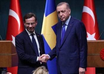 Ulf Kristersson - Recep Tayyip ErdoğanReccap Erdogan