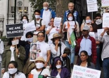 London Manipur violence