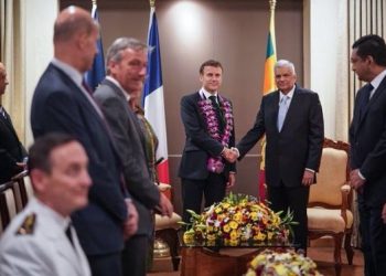 French President Macron meets counterpart Wickremesinghe, discusses bilaterals during historic Sri Lanka visit