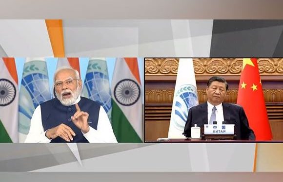 Narendra Modi - Xi Jinping - SCO