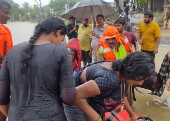 NDRF Team's rescue operation in Telangana