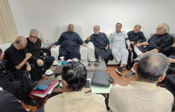 Parliament monsoon session: Dressed in black, Opposition MPs meet to chalk out strategy