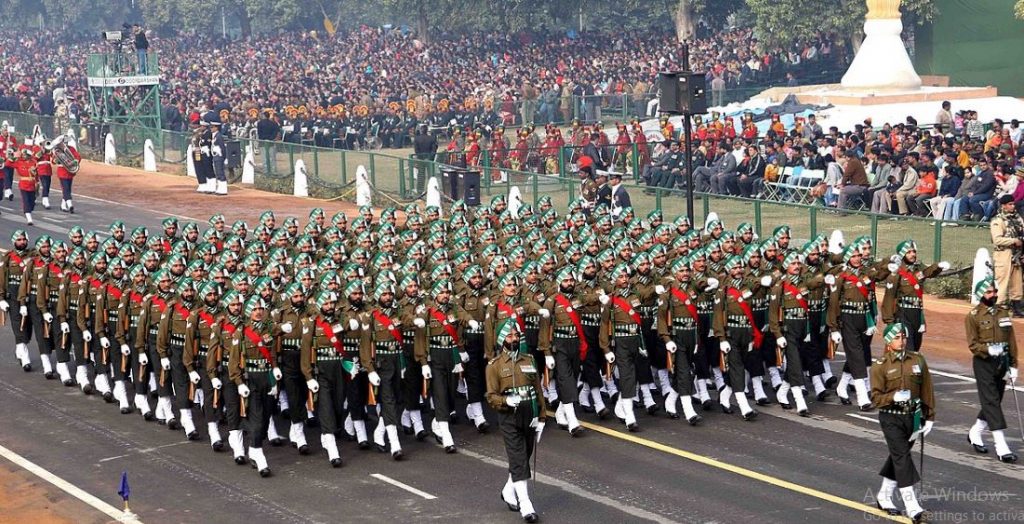 Punjab Regiment - Bastille Day parade