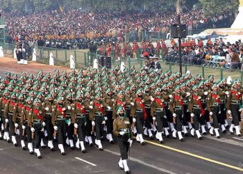 Punjab Regiment - Bastille Day parade