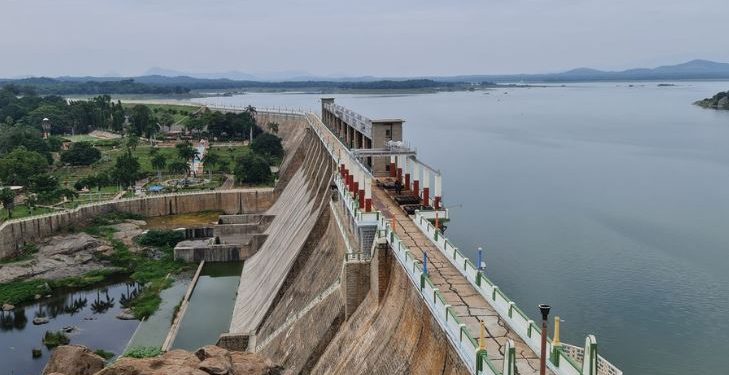 Sathanur Dam on Pennaiyar river