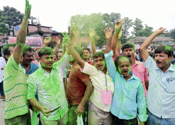 Bengal panchayat poll result: TMC way ahead, tough contest between BJP & Cong-Left alliance for second position