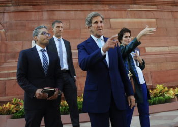 US climate envoy John Kerry arrives on 5-day visit to India, meets Sitharaman