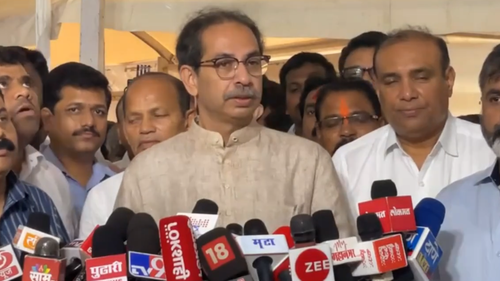 Uddhav Thackeray-Ajit Pawar in face-to-face meeting, first after NCP split