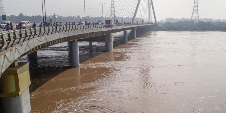 Yamuna water level Delhi