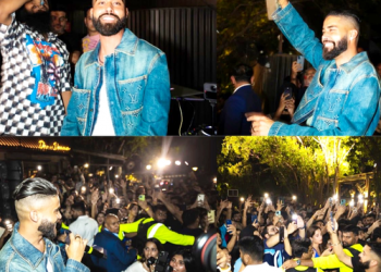 AP Dhillon takes Delhi by surprise with impromptu performance