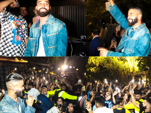 AP Dhillon takes Delhi by surprise with impromptu performance