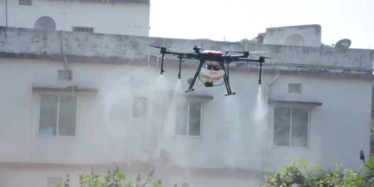 BMC Drone Mosquito Bhubaneswar